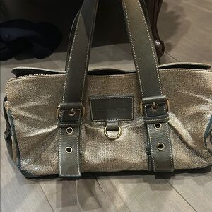 Marc Jacobs Gold and Gray Women's Bag